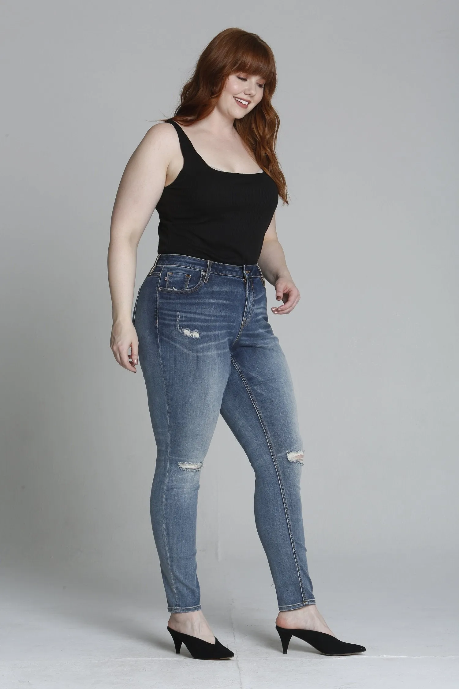Jagger Super Skinny [Plus Size] - Dark