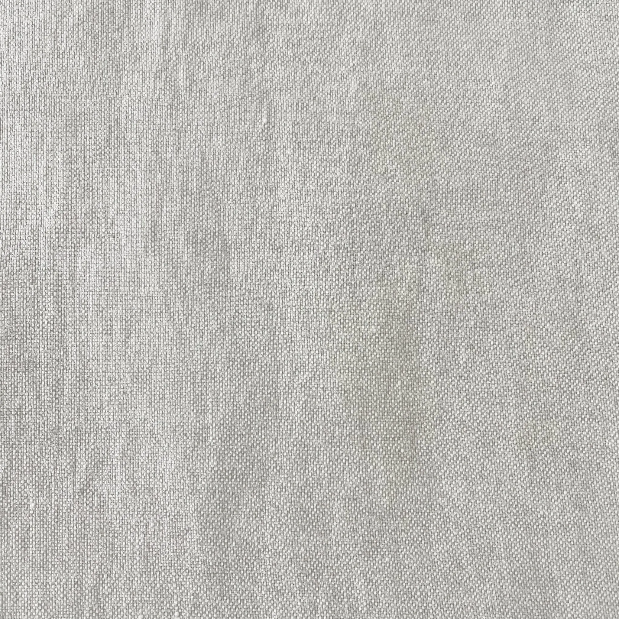 Linen Natural Grey Dot Fabric 7288 7438