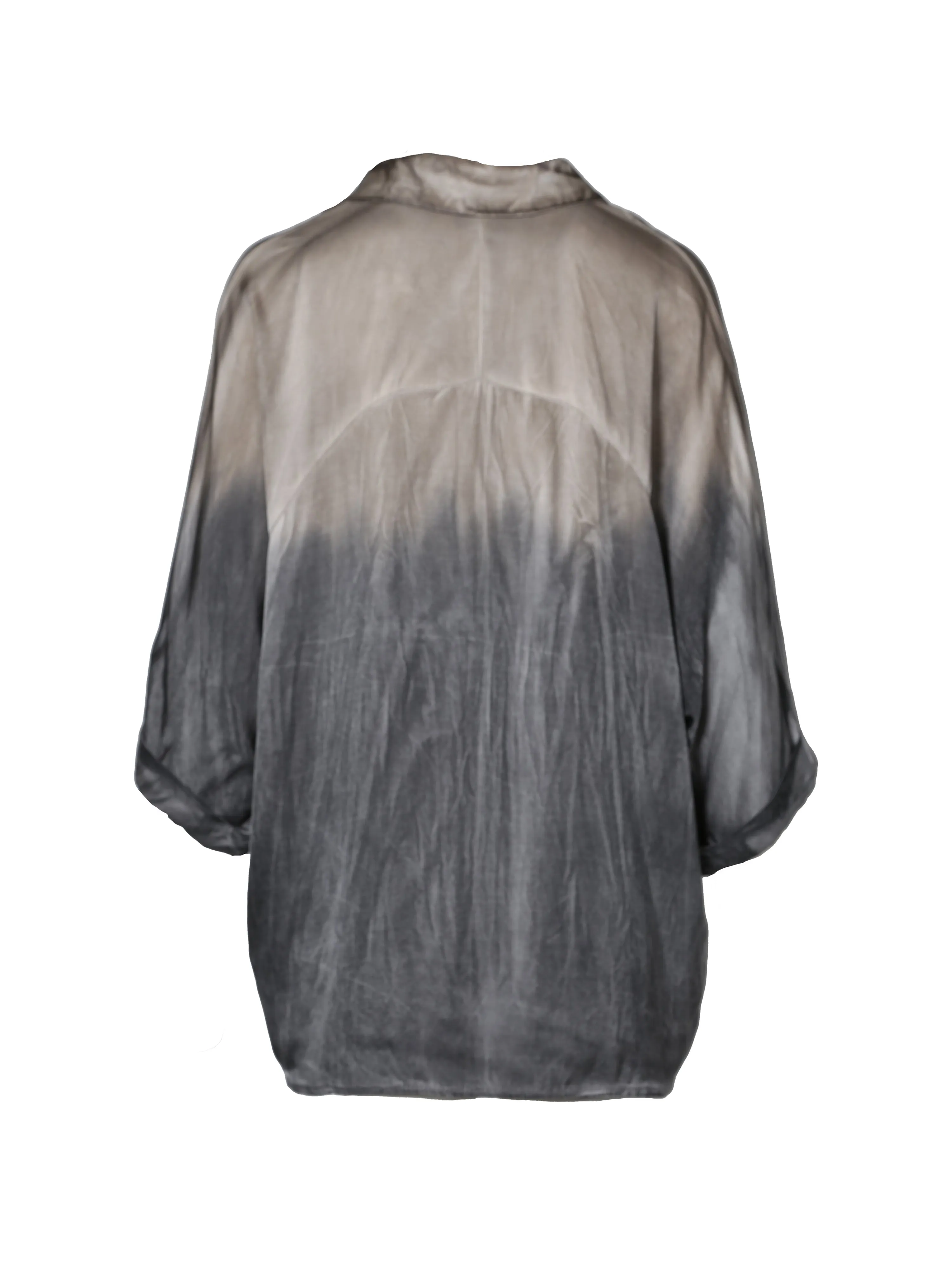 MAJSE blouse - Mole Grey mix