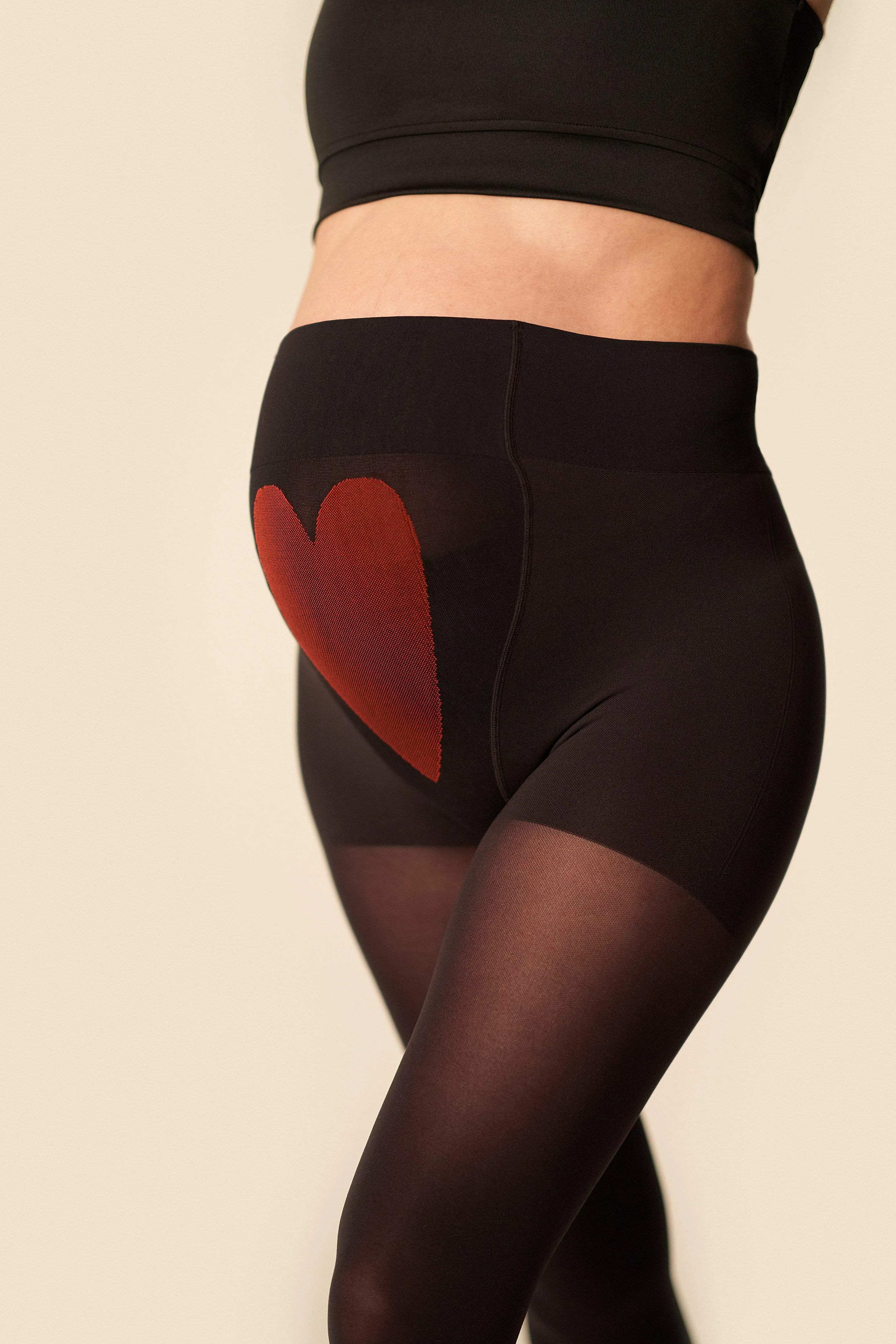 Mama Maternity Support Footless Tights