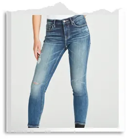 MARLEY MID SKINNY LEG - DARK WASH