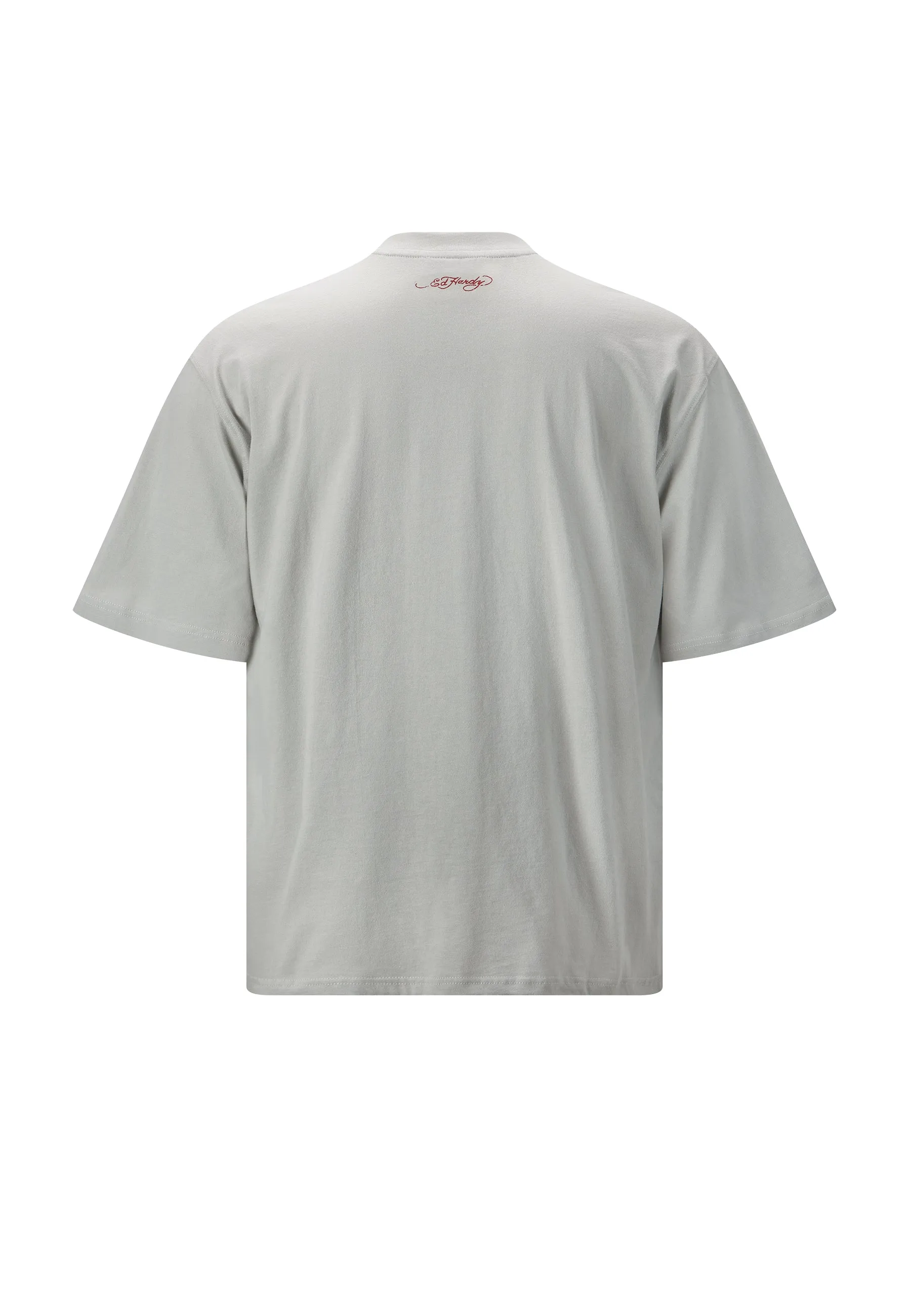 Mens La-Tiger-Vintage T-Shirt - Grey