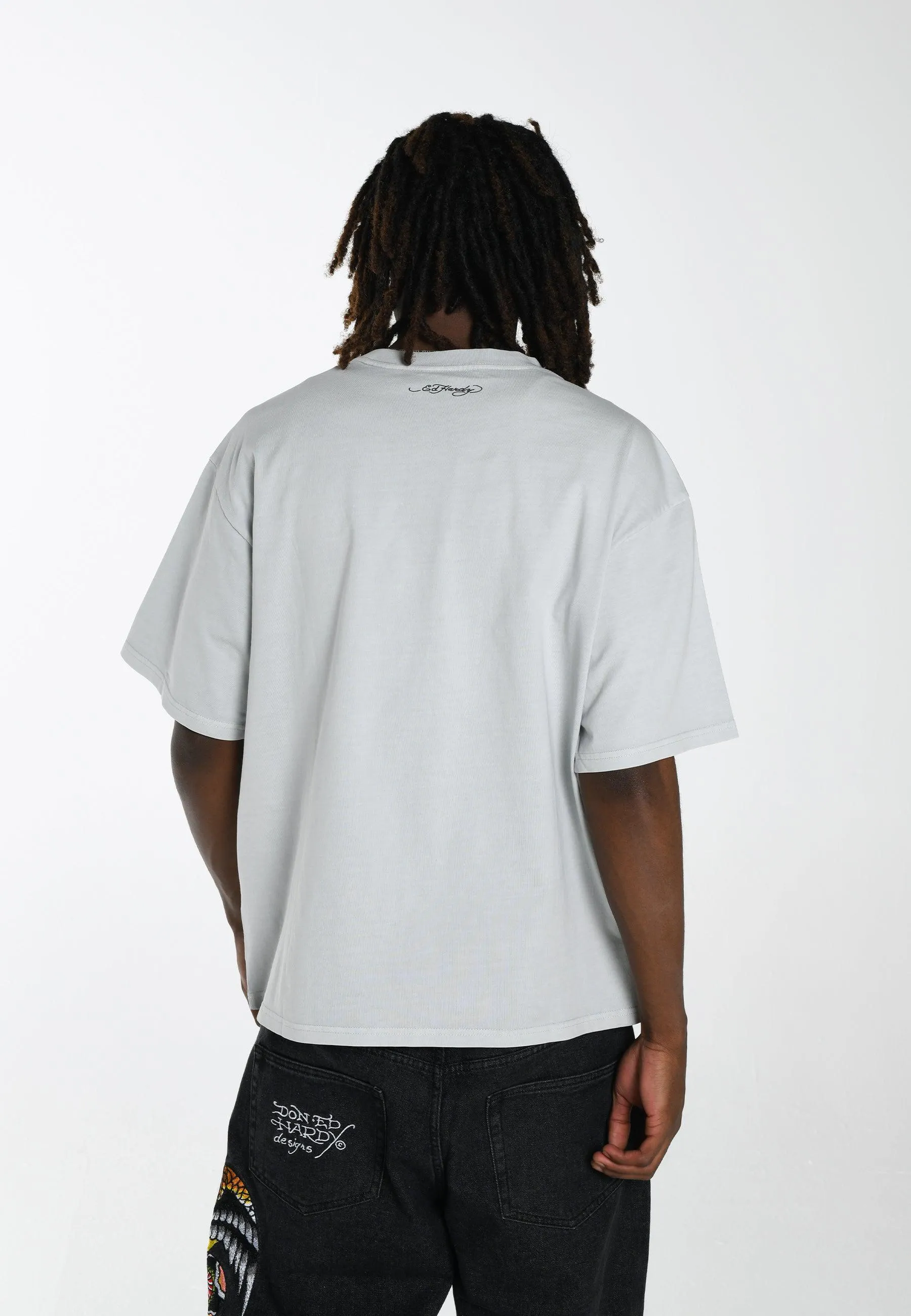 Mens Panther-Diego T-Shirt - Grey