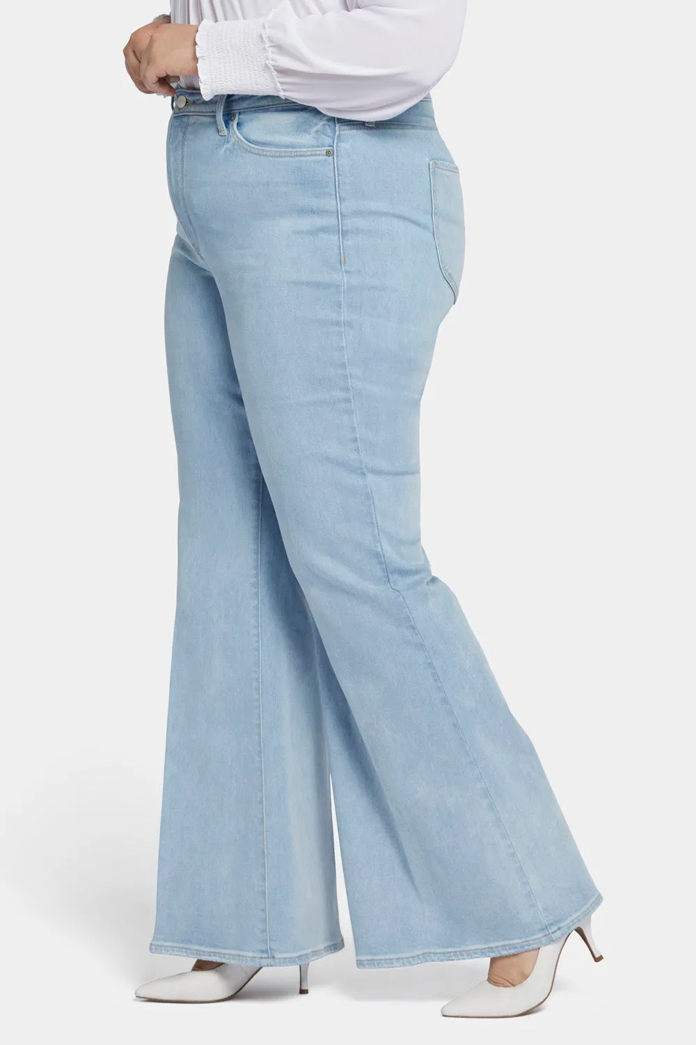 Mia Palazzo Jeans In Plus Size - Westminster