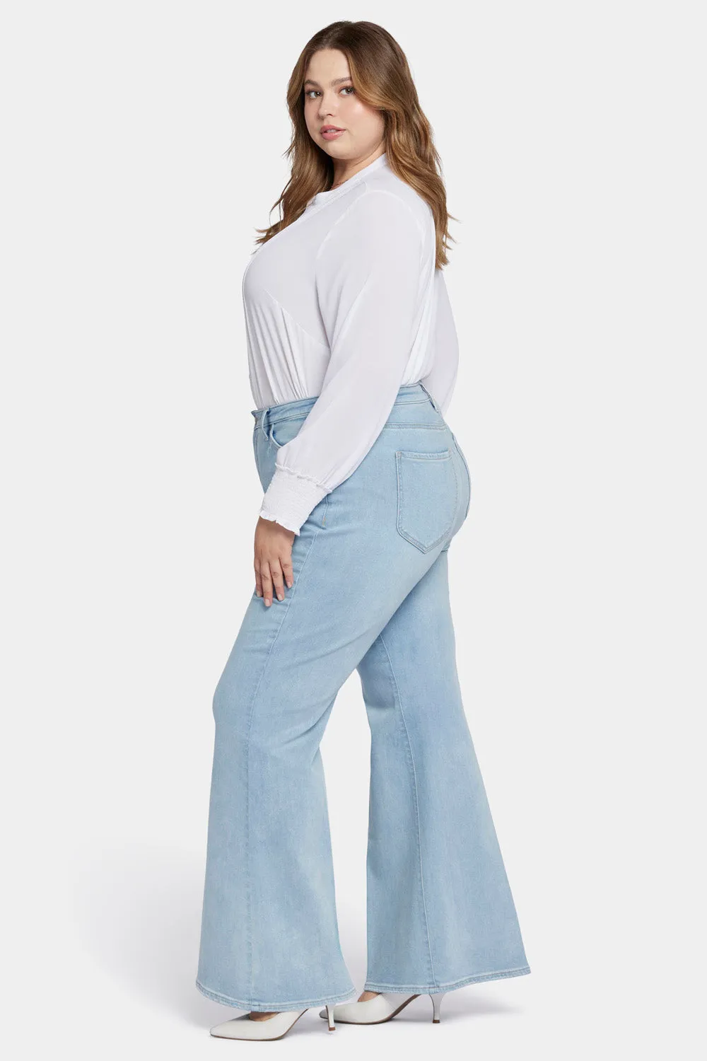 Mia Palazzo Jeans In Plus Size - Westminster