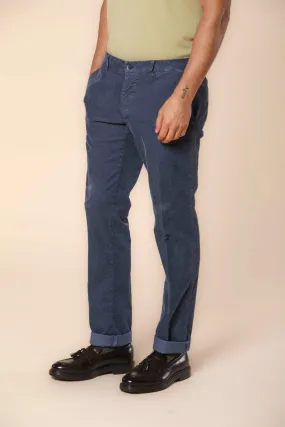 New York men's chino pants in  velvet 1000 striped regular fit 