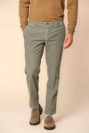 New York men's chino pants in velvet 1000 striped regular fit 