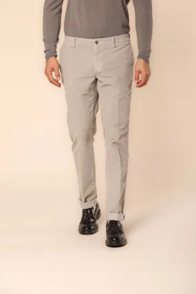 New York men's chino pants in  velvet 1000 striped regular fit 