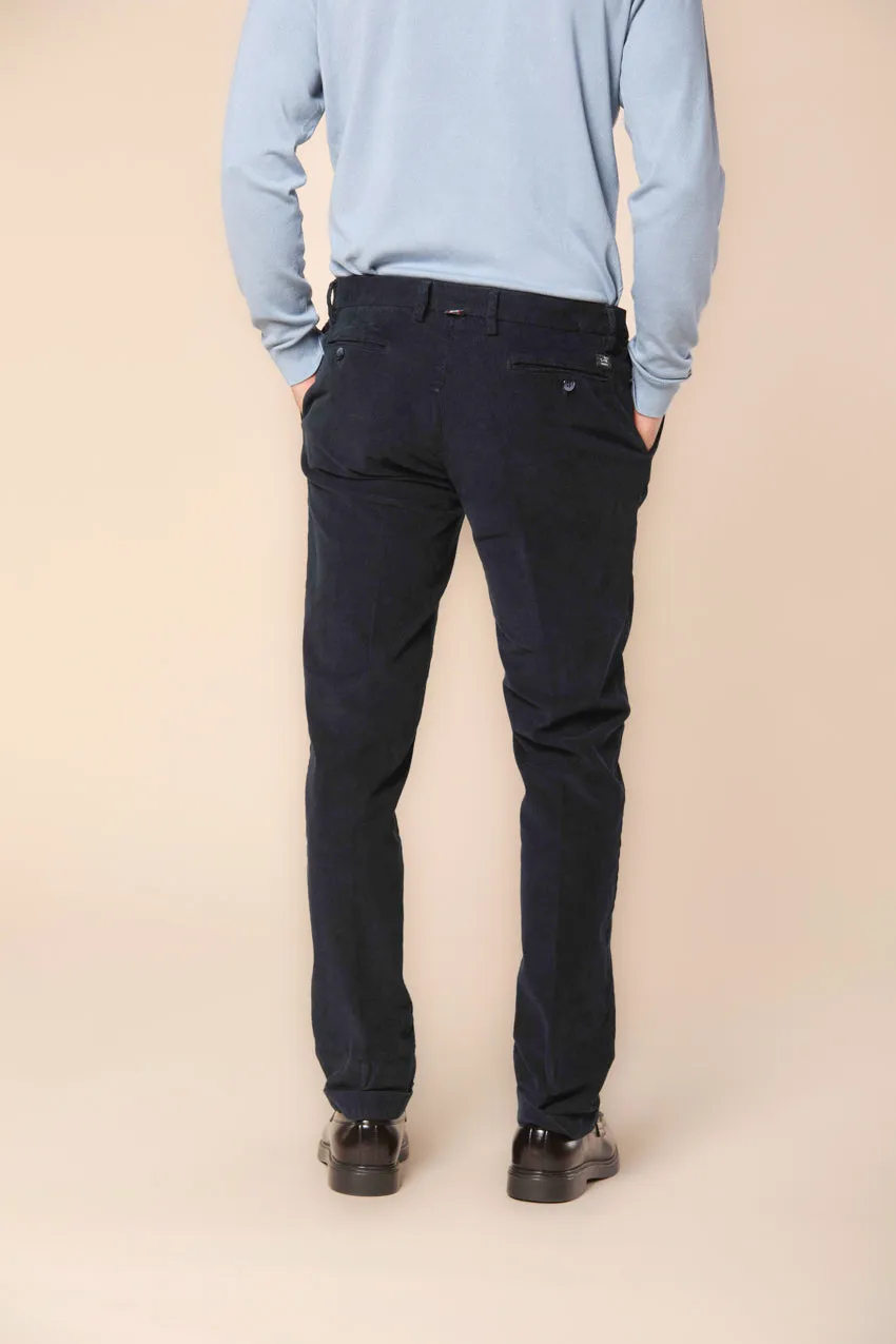 New York men's chino pants in velvet 1000 striped regular fit 