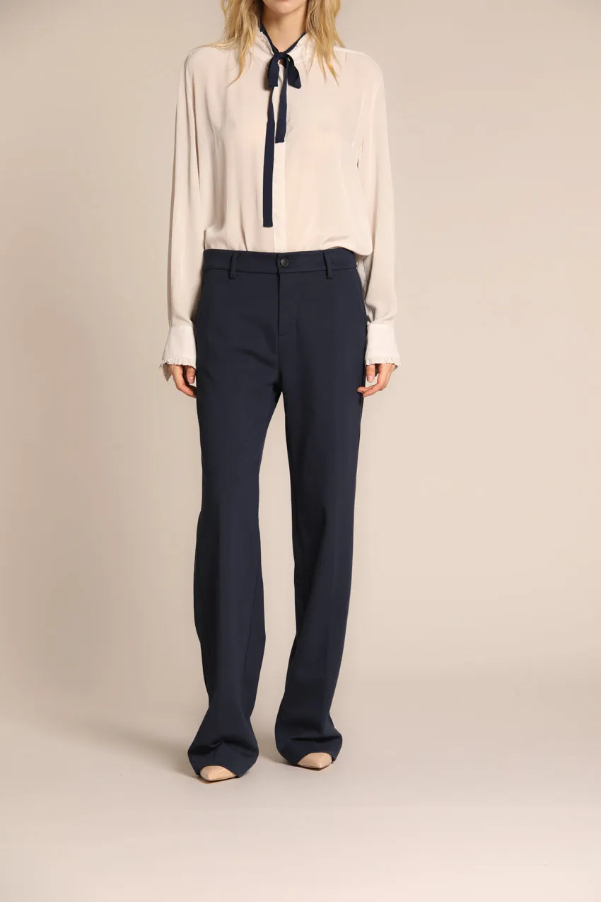 New York Straight women's chino pants in jersey technical straight fit 
