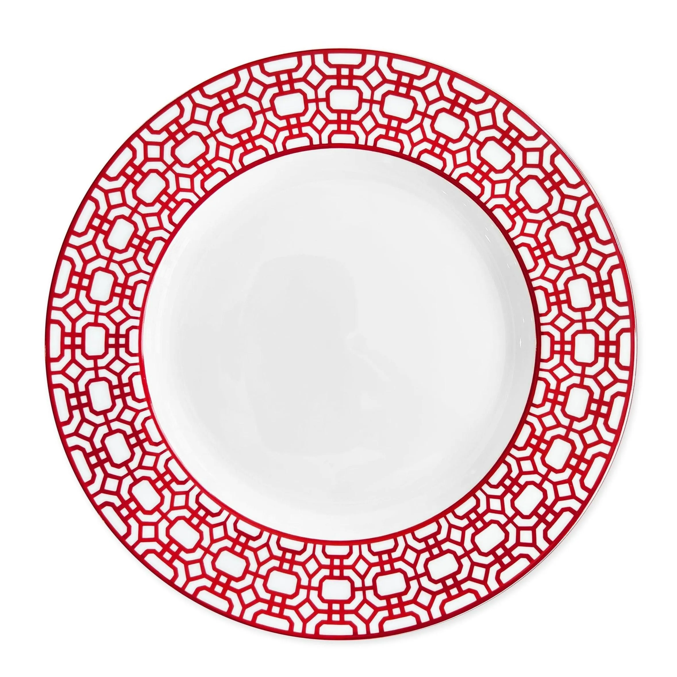 Newport Garden Gate Rimmed Dinner Plate