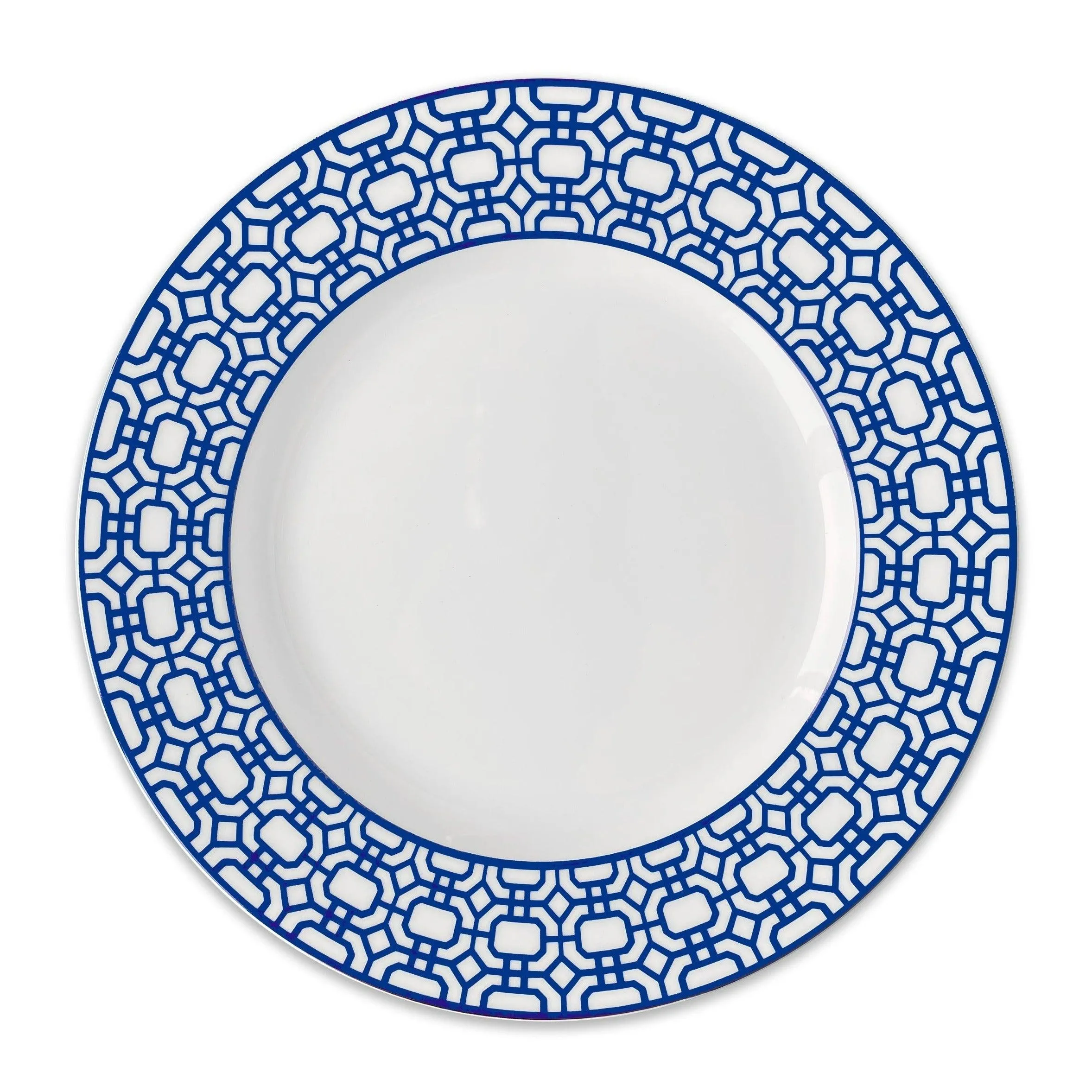 Newport Garden Gate Rimmed Dinner Plate