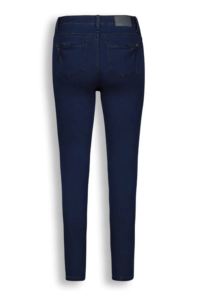 Rf01 Mid-Rise Skinny Jeans _ 135673 _ Dark Wash