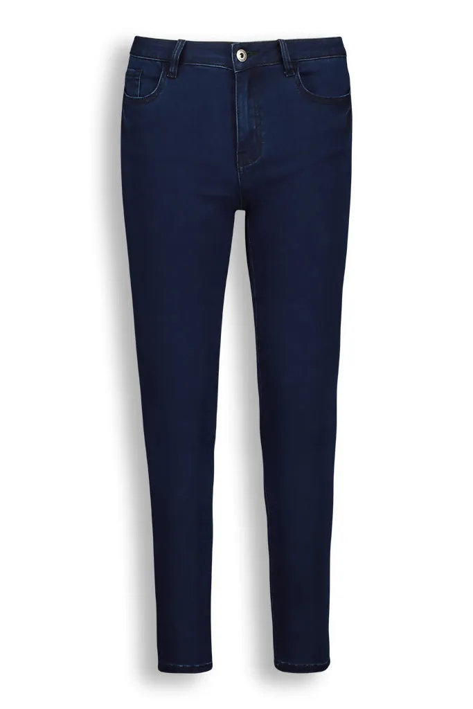 Rf01 Mid-Rise Skinny Jeans _ 135673 _ Dark Wash