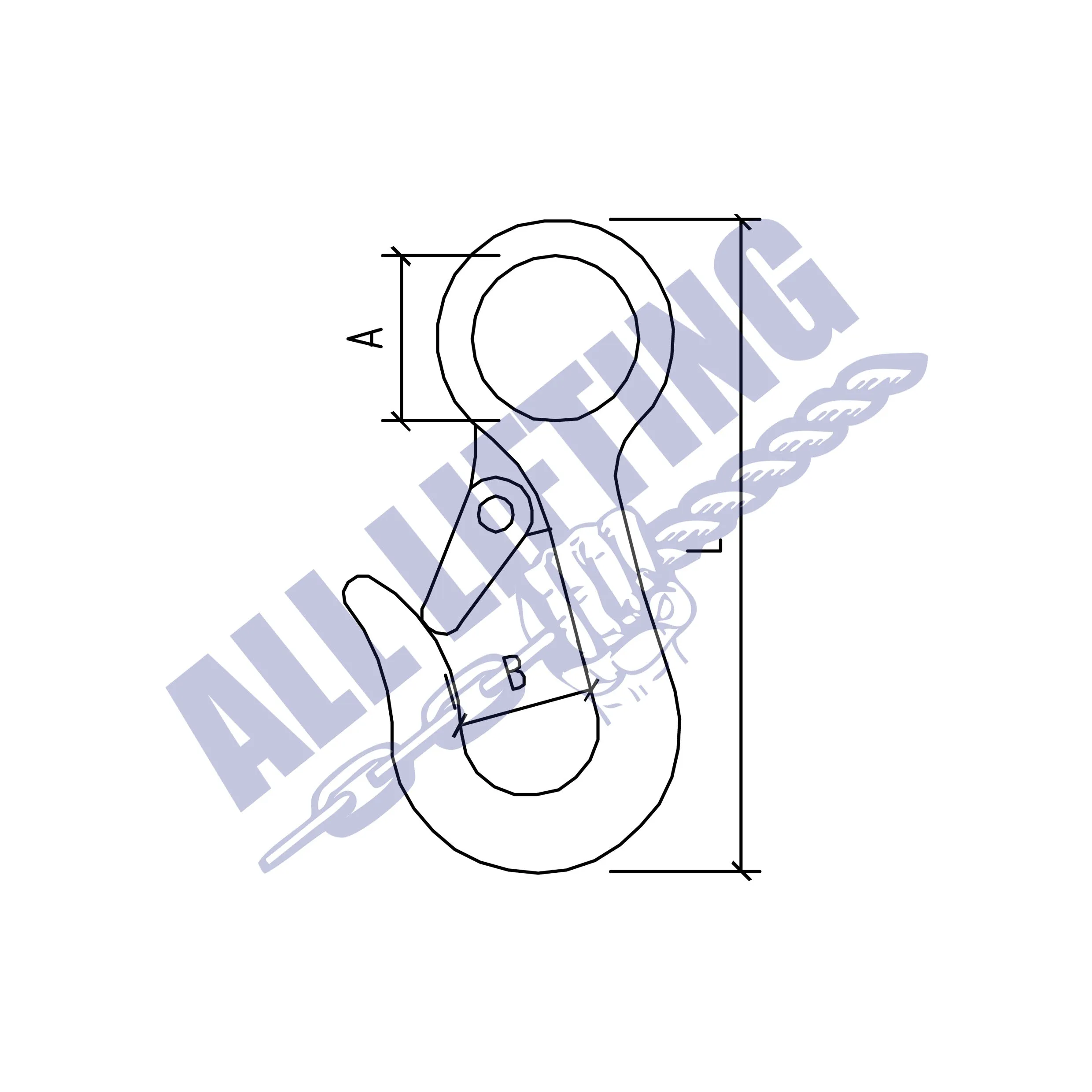 Stainless Steel Light Duty Cargo Hook