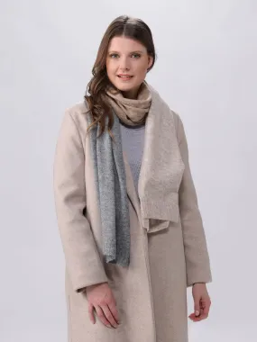 Sustainability Edition - Gestrickter Schal mit Blockstreifen