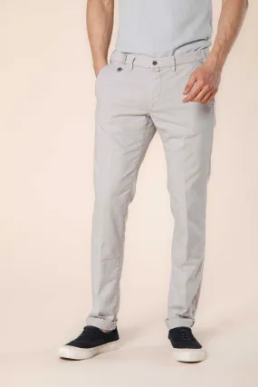 Torino Prestige men's chino pants in cotton and tencel wales pattern slim