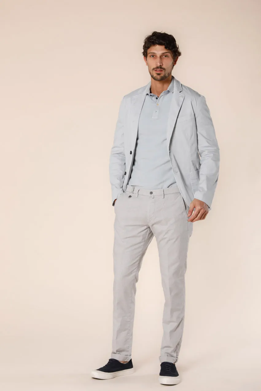 Torino Prestige men's chino pants in cotton and tencel wales pattern slim