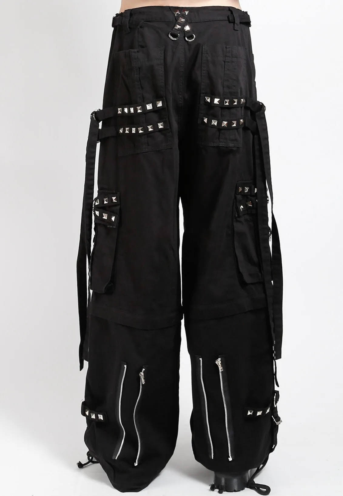 Tripp NYC - Stud Zip Off Cargo Black - Pants