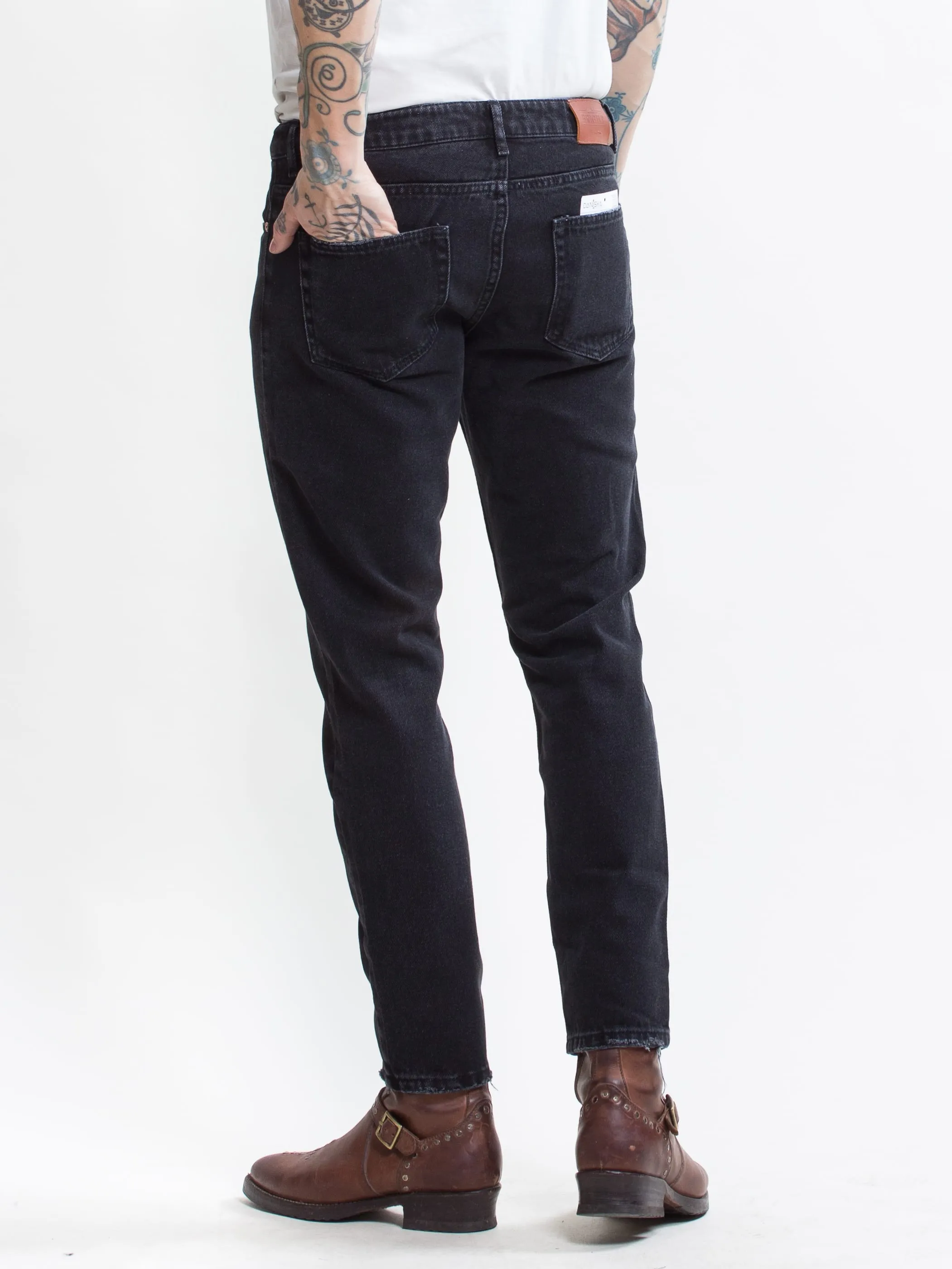 Uncle Bright, Clint, Washed Black/Grey