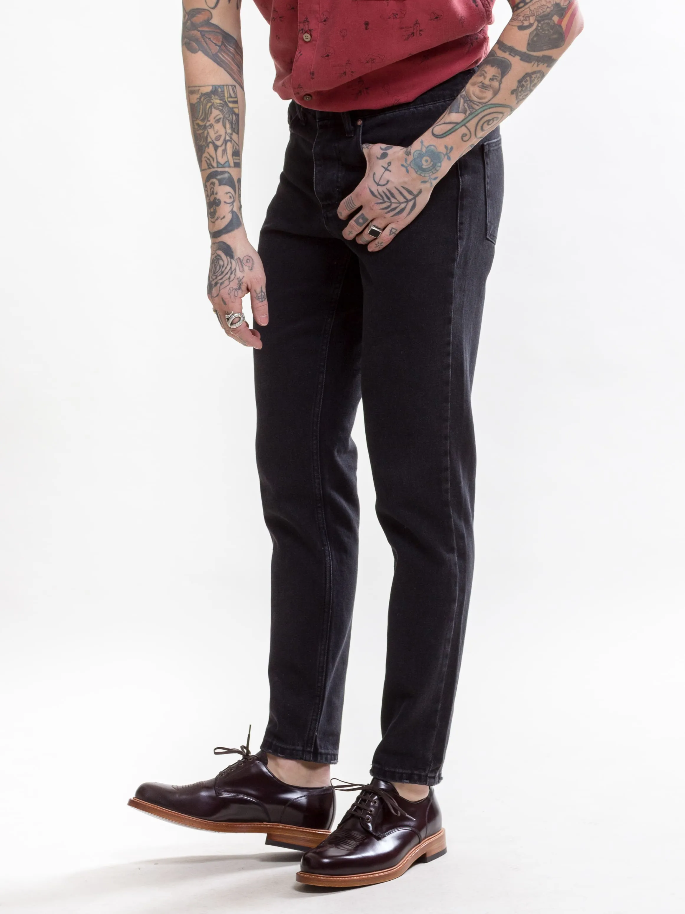 Uncle Bright, Clint, Washed Black/Grey