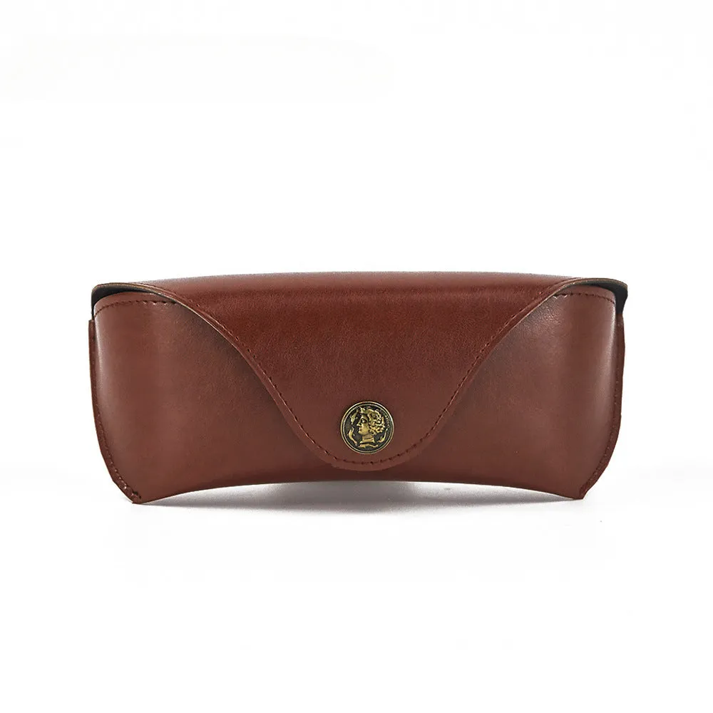 Whoelsale PU Soft Bag Leather Glasses Storage Box